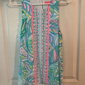 Vibrant Lilly Pulitzer sleeveless top
